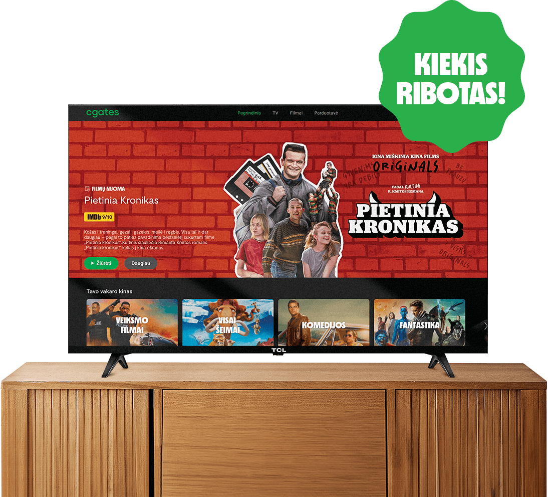 1 centas ir televizorius tavo! 1 centas ir televizorius tavo!